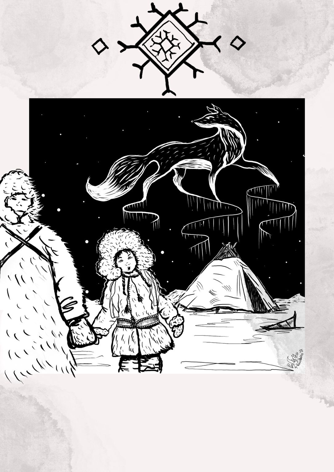 Jedna z prvních podob světa Uki z roku 2023